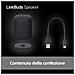 LinkBuds Speaker - Altoparlante Portatile Wireless Bluetooth, IPX4, resistente all'acqua, batteria da 12 ore, qualità delle chiamate nitide, per esterni, da viaggio - Black - Foto miniatura 10