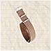 Cinturino Per Orologio Integrato Pu Crazy Horse Nato Brown 22 Mm - Foto miniatura 3