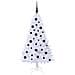 Albero di Natale artificiale Bianco 150 cm PVC e Acciaio - Foto miniatura 4