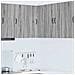 Pensile cucina Grigio Sonoma 57 x 57 x 80 cm Legno multistrato - Foto miniatura 2