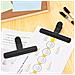 Clip Di Chiusura Per Alimenti - Set Da 5, Clip Ermetiche Per Sacchetti Snack Per La Conservazione Degli Alimenti In Cucina Black - Foto miniatura 4