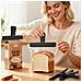 Clip Di Chiusura Per Alimenti - Set Da 5, Clip Ermetiche Per Sacchetti Snack Per La Conservazione Degli Alimenti In Cucina Black - Foto miniatura 6
