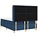 Letto a molle con materasso Blu 160 x 200 cm Tessuto - Foto miniatura 9