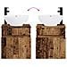 Mobile lavabo da parete Legno antico 49 x 44,5 x 66,5 cm - Foto miniatura 6
