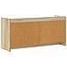 Mobile TV 102 x 33 x 47 cm Rovere Sonoma Legno ingegnerizzato - Foto miniatura 6