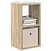 Comodino con cassetto 2 pcs Rovere Sonoma 25,5 x 22 x 49,5 cm - Foto miniatura 3