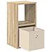 Comodino con cassetto 2 pcs Rovere Sonoma 25,5 x 22 x 49,5 cm - Foto miniatura 5