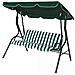 Dondolo in acciaio per esterno da giardino 170x110x153 cm - Foto miniatura 5