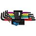 967 SL TORX HF multicolore Chiave a L con ritegno Vite, 9 pezzi - Foto miniatura 1