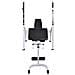 Panca Multifunzione Con Rack Bilanciere E Set Manubri 90 Kg - Foto miniatura 5