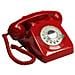 Gpo 746 Rotary Phone Red - Foto miniatura 1