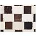 Tappeto In Pelle Beige E Marrone 140 X 200 Cm Kayabey - Foto miniatura 8