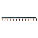 Peigne D'alimentation Phase + Neutre 13 Modules Longueur 220mm - Foto miniatura 1