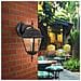 Lampada Da Muro Applique Da Giardino Ip44 Nero Down - Foto miniatura 1