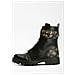 Fl7r2rfal10 Stivaletti Biker Anfibi Tronchetti In Pelle Nero 36 - Foto miniatura 1