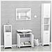 Set Mobili da Bagno Bianco in Legno Multistrato - Foto miniatura 6