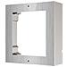 Cornice 1 Modulo. Contiene Cornice E Scatola Da Parete Per Posto Esterno Silver In Alluminio - Ds-kd-acw1/s - Foto miniatura 3