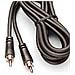 2m RCA M / M Cable 2m RCA RCA Nero cavo video composito - Foto miniatura 1
