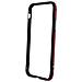 b0938alu06 - Bumper in Alluminio per iPhone x, Nero Rosso - Foto miniatura 1