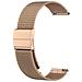 Cinturino Per Orologio Garmin Vivoactive/vivomove/forerunner 20 Mm Acciaio Inossidabile Oro Rosa - Foto miniatura 6