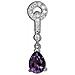 605289 - Pendente Da Donna Con Zirconia Cubica, Argento Sterling 925 - Foto miniatura 1