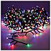 Ghirlanda Glitter Compatta - Spirito Natalizio - Multicolore E Bianco Caldo - Lampadine Led - 11 M - 72248 - Foto miniatura 2