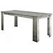 Tavolo Allungabile Natan, Consolle Allungabile Fino A 12 Posti, Consolle Estensibile 100% Made In Italy, Cm 160/210x90h75, Cemento - Foto miniatura 2