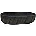 Lavabo Da Appoggio Nero Ovale 59x40x14 Cm Ceramica - Foto miniatura 2