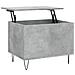Tavolino Salotto Grigio Cemento 60x44,5x45 Cm Legno Multistrato - Foto miniatura 2