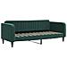 Letto Da Giorno Verde Scuro 80x200 Cm In Velluto - Foto miniatura 1