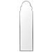 Specchio Da Terra Argento 40 X 150 Cm Chatillon - Foto miniatura 6