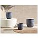Vaso Da Fiori Argilla Grigio 42 X 42 X 40 Cm Ftero - Foto miniatura 1