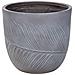 Vaso Da Fiori Argilla Grigio 42 X 42 X 40 Cm Ftero - Foto miniatura 6