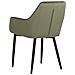 Set Di 2 Sedie Da Pranzo Velluto Verde Oliva Wellston - Foto miniatura 3