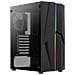 Case Mecha RGB Midi Tower Micro-ATX Mini-ITX Porte 2x USB 2.0 Colore Nero - Foto miniatura 1