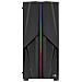 Case Mecha RGB Midi Tower Micro-ATX Mini-ITX Porte 2x USB 2.0 Colore Nero - Foto miniatura 3