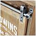 Mobiletto Credenza Da Interno Bar In Legno E Metallo Con 3 Cassetti E Anta Scorrevole Linea Industrial - Foto miniatura 6