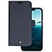 Custodia Per Iphone 14 Pro 2 In 1 Modello New York Pelle Portacarte, Blu Marine - Foto miniatura 1
