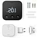 tado° Termostato Intelligente X - Kit di Base, Termostato digitale, Nero, Bianco, Digitale, Batteria, Mini Stilo AAA - Foto miniatura 2
