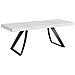 Tavolo Allungabile 90x180/284 Cm Proxy Premium Bianco Frassino Telaio Antracite - Foto miniatura 1