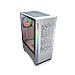 Case MX430 Aria RGB Midi Tower ATX / Micro ATX / Mini-ITX Porte USB USB 3.0 x 2/USB 2.0 x 1 / Microfono x 1 / Audio x 1 / Pulsante di Rese Bianco - Foto miniatura 3