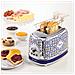 Tostapane Capri a 2 Fette Potenza 810 W Colore Blu /Multicolore - Foto miniatura 3