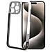 Apple Iphone 16 Pro Max Bumper In Tpu Black /white - Foto miniatura 1