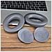 Cuscinetti Auricolari Sostitutivi Per Bose Qc45 Qc35 Darkgrey - Foto miniatura 2