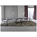 Tavolo allungabile 90x140/400 cm Booster cemento gambe antracite - Foto miniatura 4