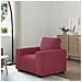 Poltrona Rosso Vino 60 cm in Tessuto - Foto miniatura 3