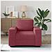 Poltrona Rosso Vino 60 cm in Tessuto - Foto miniatura 8