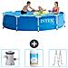 Piscina Fuori Terra - In Giro - 305x305x76 Cm - Blu - Include Accessori Coordinati Cb84 - Foto miniatura 1