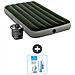 Set Materassino Gonfiabile - 191x99x25 Cm - Verde - Include Accessori Coordinati Cb21 - Foto miniatura 1