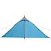 Tenda da Campeggio Tipi per 1 Persona Blu Impermeabile - Foto miniatura 6